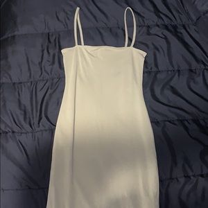Olive midi dress size Small